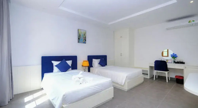 Двухместный номер Deluxe с балконом и с видом на город Rose Hotel & Spa Phu Quoc