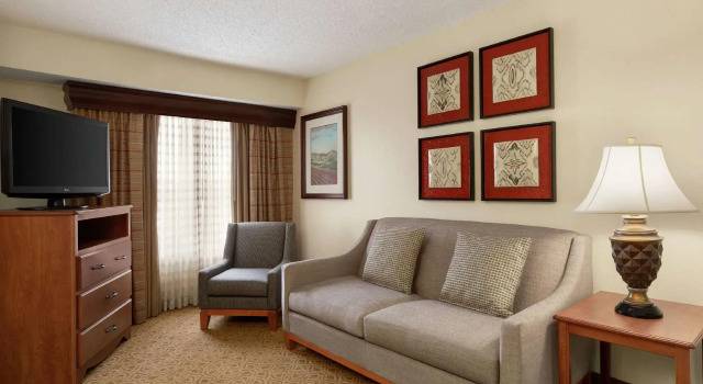 Двухместный люкс Premium c 1 комнатой Homewood Suites by Hilton Dallas-Park Central Area