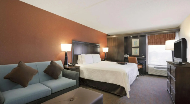 Двухместный номер Hampton Inn Chicago-Midway Airport