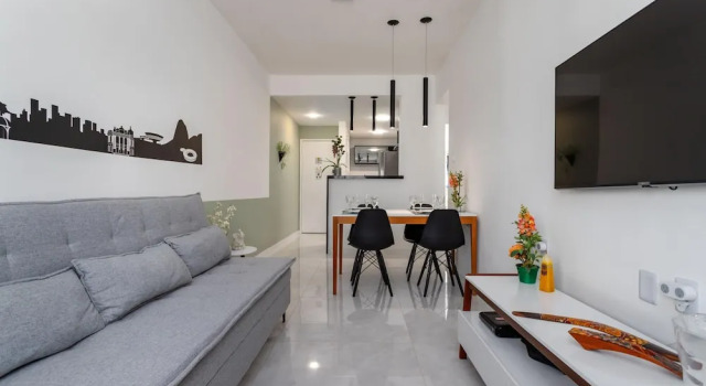 Апартаменты Charm in Botafogo Well Decorated Sct1202
