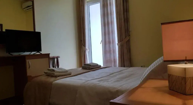 Апартаменты c 1 комнатой с балконом и с видом на город Apartments Tamara