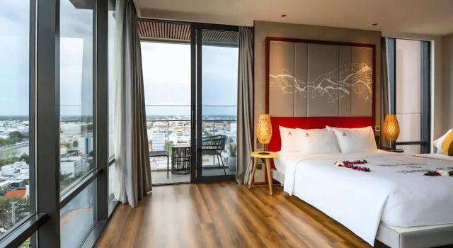 Central Plaza Hotel - My Tho, Book Hotel Hoteller i Mekong Delta med parkering, Parkering
