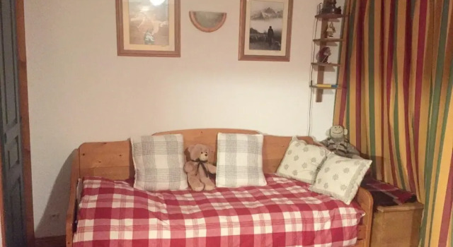 Studio In Valloire With Wonderful Mountain View Furnished Balcony And Wifi 1 Km From The Slopes, Prenota Appartamento Valloire Galibier-Thabor