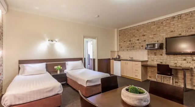 Suite 2 Schlafzimmer Highlander Motor Inn