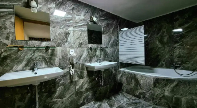 Кровать в общем номере Цокольный этаж Anita Apartman Sopron