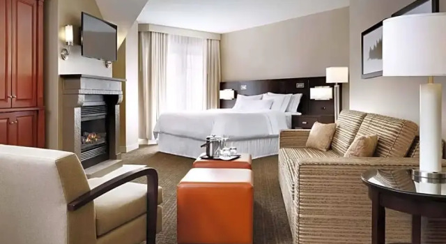 Номер Deluxe Le Westin Tremblant
