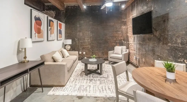 Апартаменты с 2 комнатами Landing Furnished Apartments Downtown Memphis