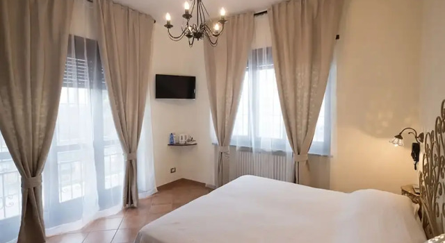 Двухместный номер Deluxe с балконом Agriturismo Villa Bordone