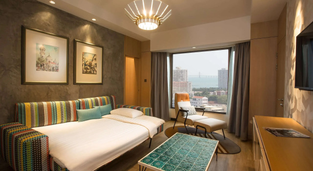 Двухместный люкс Executive JEN Penang Georgetown by Shangri-La