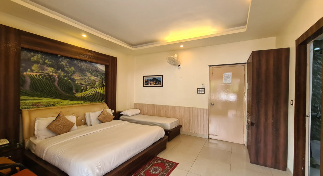 Трёхместный номер Deluxe Hotel Rajpur Heights