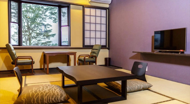Четырёхместный номер Standard Yufuin Ryokan Seikoen
