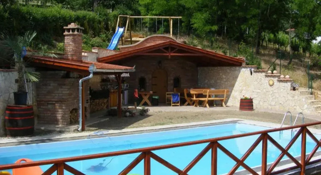 Студия с балконом и с видом на бассейн HolidaySport Haus