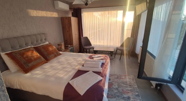Двухместный люкс Deluxe с видом на море Ağva Stone House Boutique