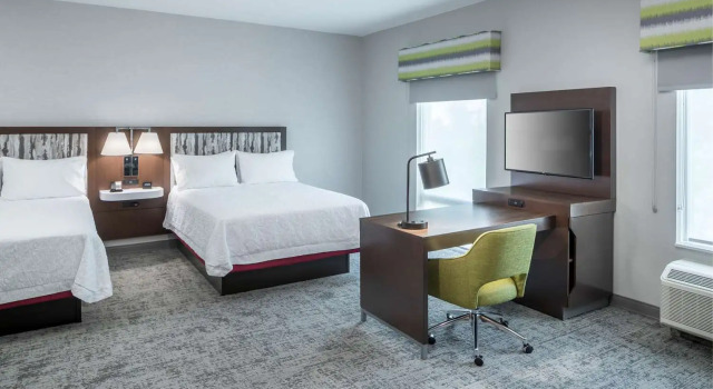 Студия Hampton Inn & Suites Cape Canaveral Cruise Port, Fl