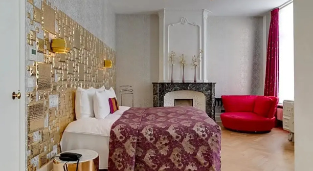 Двухместный люкс Hotel De Witte Lelie -Small Luxury Hotels of the World