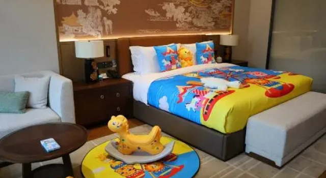 Семейный тент Huanghai Hotel（No.2 Bathing Beach Fisherman's Wharf Scenic Area Hotel）