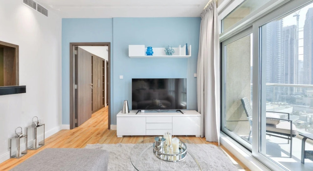 Апартаменты Deluxe Lofts - Downtown Luxury - 5 Min Walk To Dubai Fountain!
