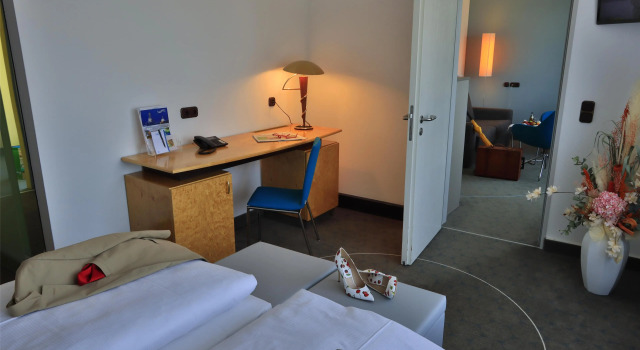 Семейный полулюкс с видом на город Hotel Am Terrassenufer