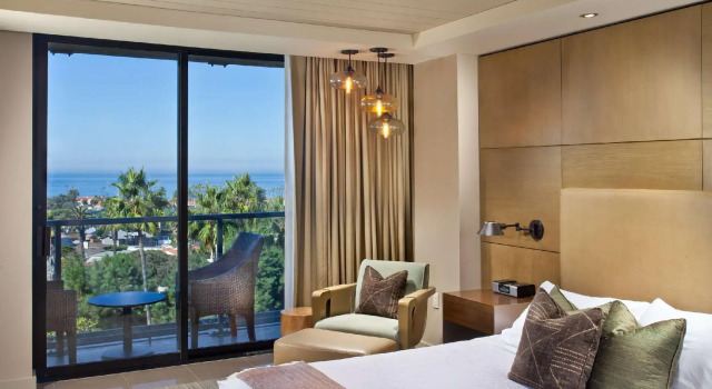 Двухместный люкс c 1 комнатой с видом на океан Hotel La Jolla, Curio Collection by Hilton