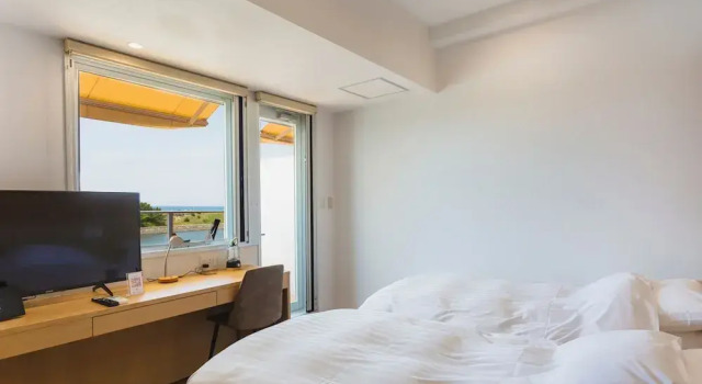 Двухместный номер Standard с балконом и с видом на океан Fukiagehama Field Hotel