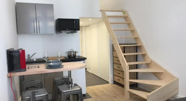 Hyper centre : Appartement Deco Atelier ou Studio Mezzanine