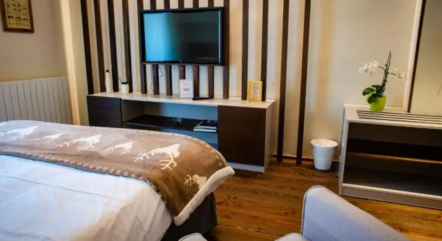 Двухместный номер Deluxe с балконом Hotel De Champoluc