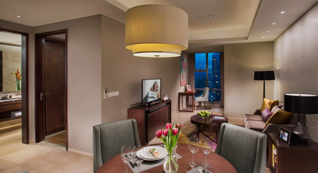 Deluxe Zimmer 1 Schlafzimmer Ascott Kuningan Jakarta