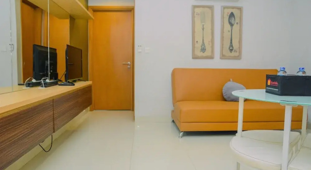 1BR at The Mansion Kemayoran Apartment with Sea View, Book Apartment Kemayoran Jakarta