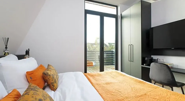 Номер Deluxe с балконом Boutique Hotel 43 Amsterdam - Zaandam