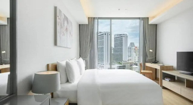 Апартаменты Executive c 1 комнатой Oakwood Suites Bangkok