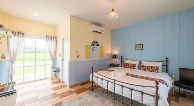 Двухместный номер Standard с балконом Baan Kang Hun Pua Cottage
