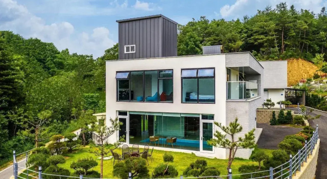 Номер Standard с 3 комнатами с балконом Gapyeong The Bereuso Poolvilla