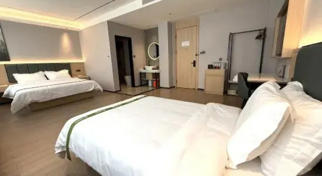 Люкс Superior GreenTree Inn Dongying Xisi Road Huachuang Building