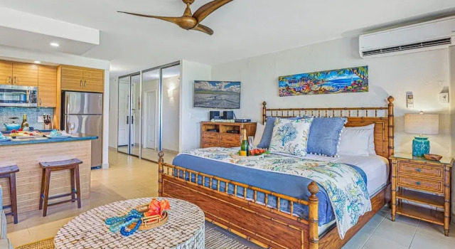 Papakea Oceanview Studio 0 Bedroom Condo by RedAwning