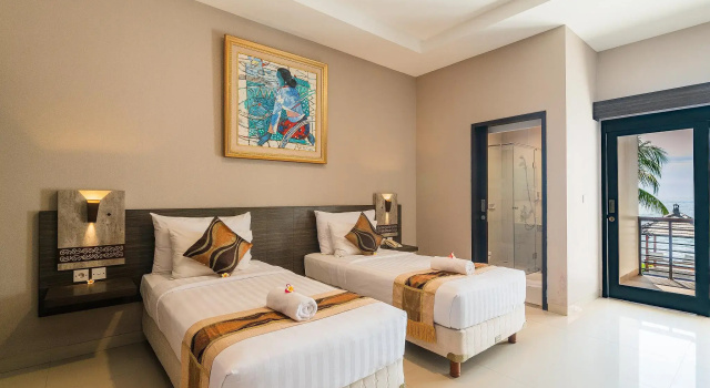 Номер Deluxe с видом на бассейн Padmasari Resort Lovina