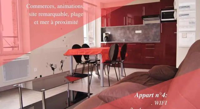 Апартаменты Appart 2-4 pers Berck-Plage Hyper-centre