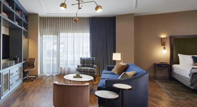 Полулюкс с видом на парк Hotel Zachary, Chicago, a Tribute Portfolio Hotel