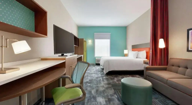 Одноместный люкс c 1 комнатой Home2 Suites By Hilton Vicksburg, Ms