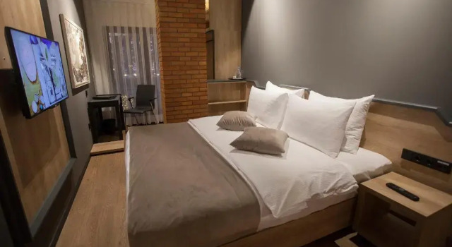 Standard dublă cameră cu vedere la râu Solun's Riversides Room