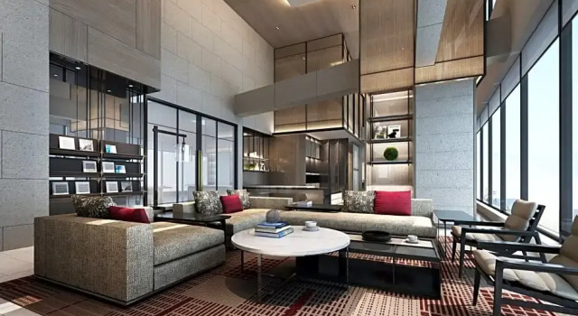 Двухместный клубный номер Standard Wuhan Marriott Hotel Hankou