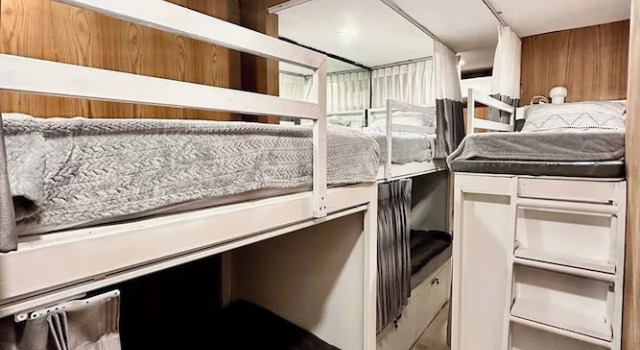 Кровать в общем номере Blu Cabin Ari Stylish Gay Poshtel