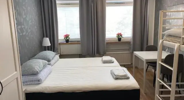 Standard cvadruplă cameră Helsingborg Hostel