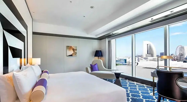 Трёхместный номер Grand с видом на гавань The Kahala Hotel & Resort Yokohama