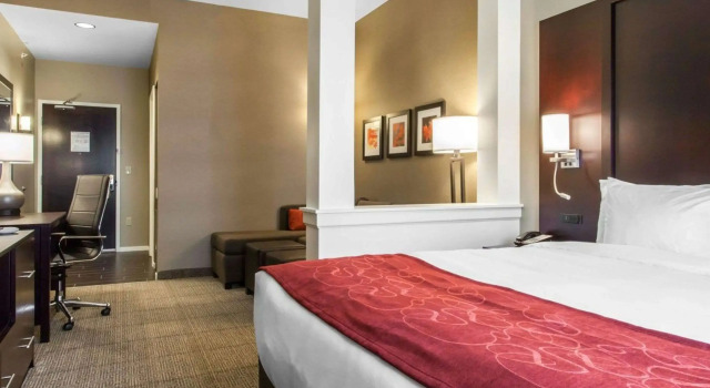 Двухместный люкс Comfort Suites Youngstown North