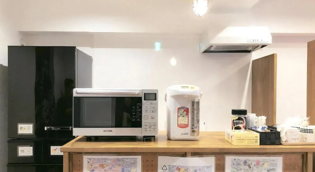 Кровать в общем номере Guest House Siesta