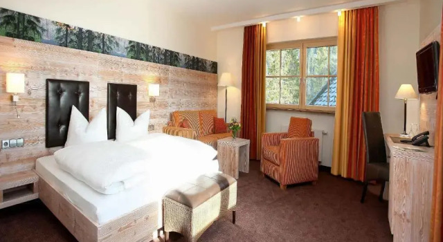 Двухместный номер Standard с балконом Berghotel Mummelsee
