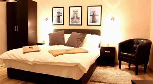 Номер Deluxe Budapest Ville Bed & Breakfast