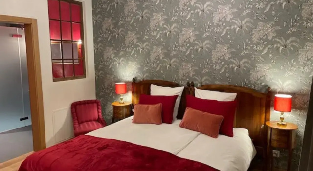 Номер Premium Château de Mathod Chambres dhôtes