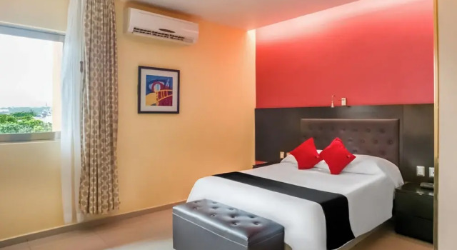 Standard huone Veracruz Suites Hotel