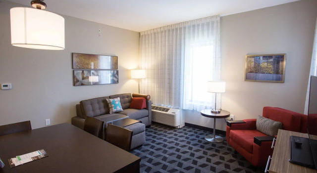 Люкс с 2 комнатами TownePlace Suites by Marriott Southern Pines Aberdeen